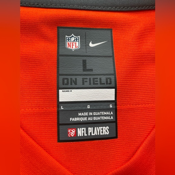 Cleveland Browns Baker Mayfield Nike Orange Jersey - Picture 3 of 9